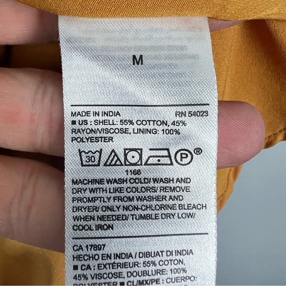 Old Navy Fit & Flare Ruffle-Trim Cami Dress Size Medium - Picture 7 of 7